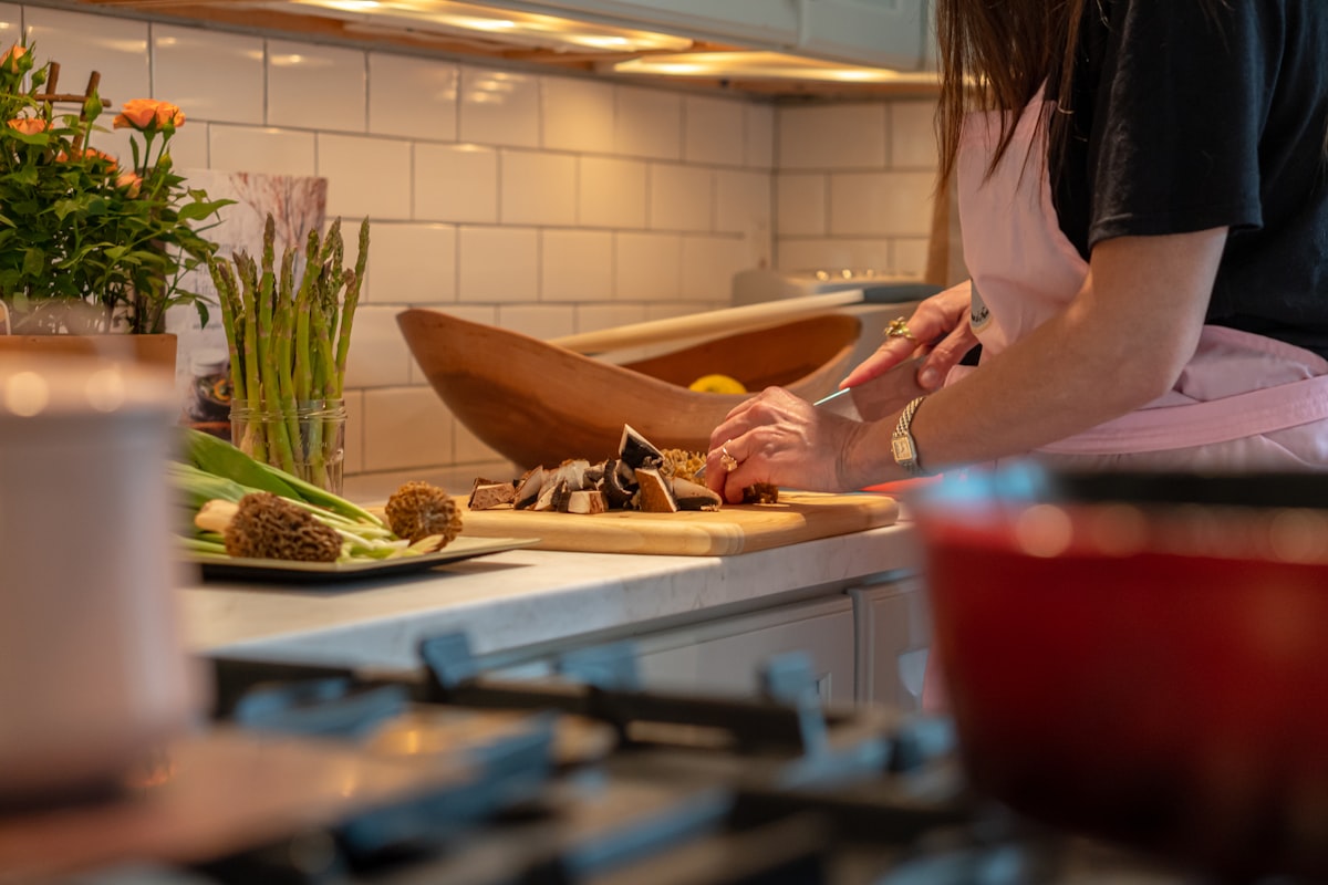 Whole Foods Cooking Workshop - Fresh ingredients